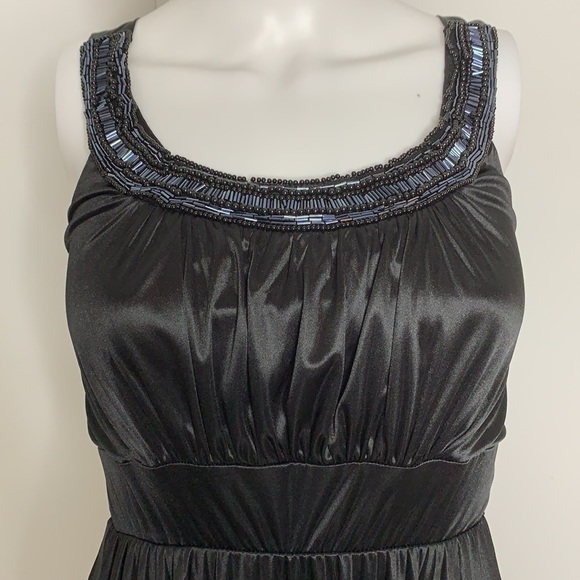 Gorgeous Studio Y Beaded Black Valentine's day Dress Size Small - Picture 2 of 16